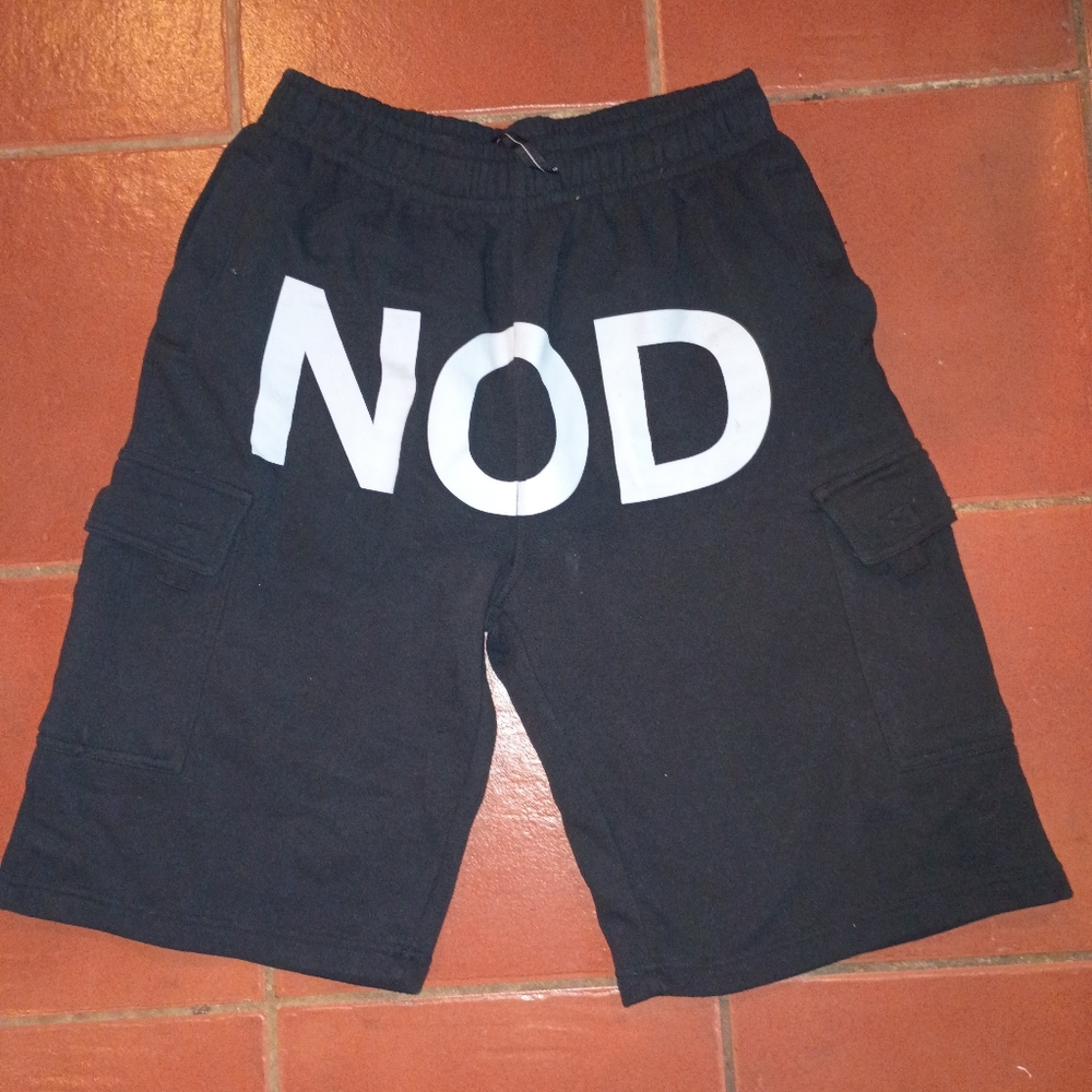 "NOD" Fleece Pro Club® Cargo Shorts Size Xl